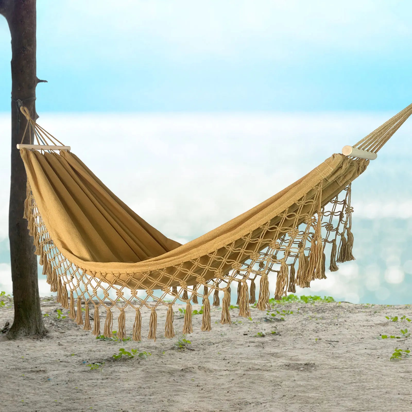 Outdoor Camping Leisure Canvas Hammock