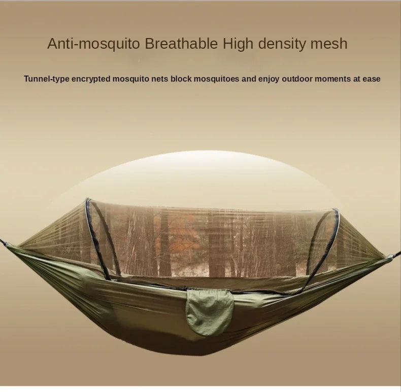 Camping Hammock with Mosquito Net (260x140cm)