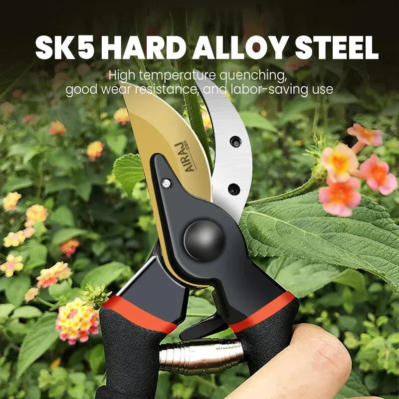 AIRAJ Heavy-Duty Garden Pruning Scissors