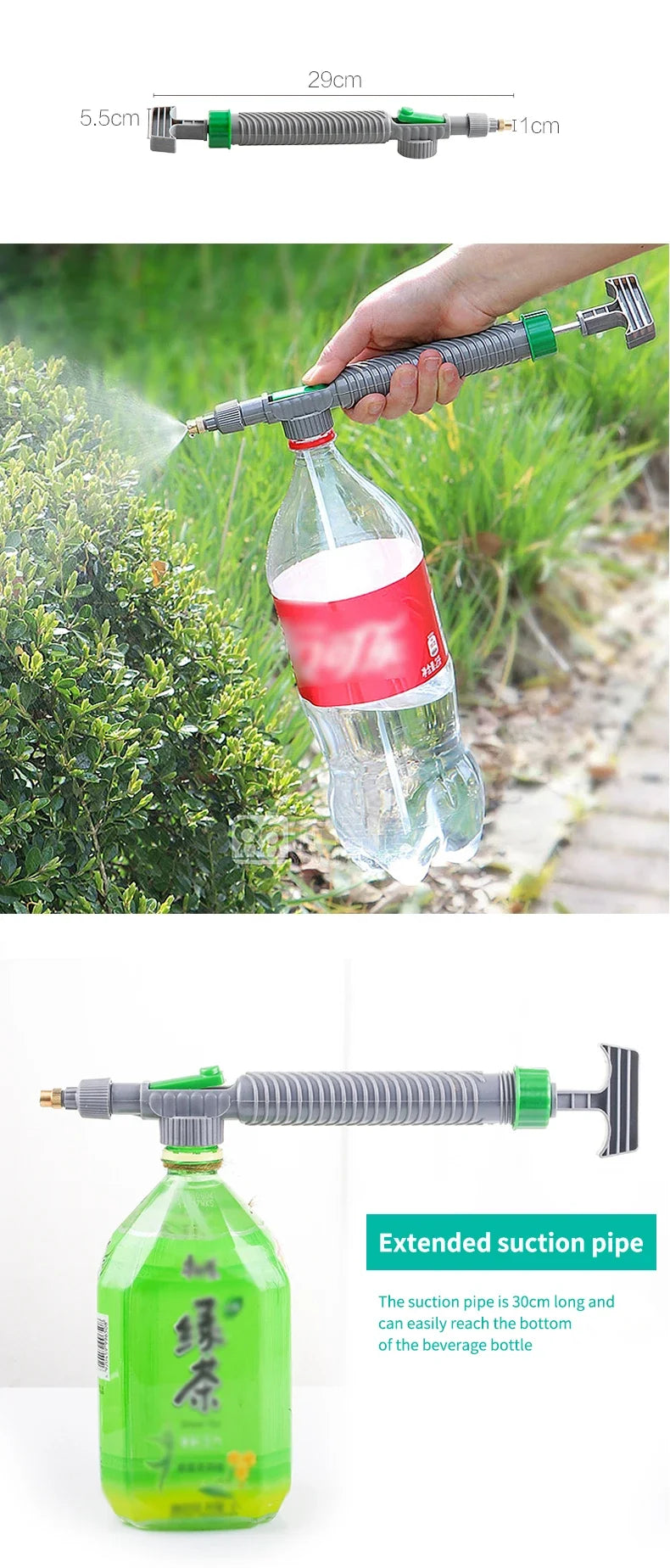 Adjustable High Pressure Air Pump Hand Sprayer