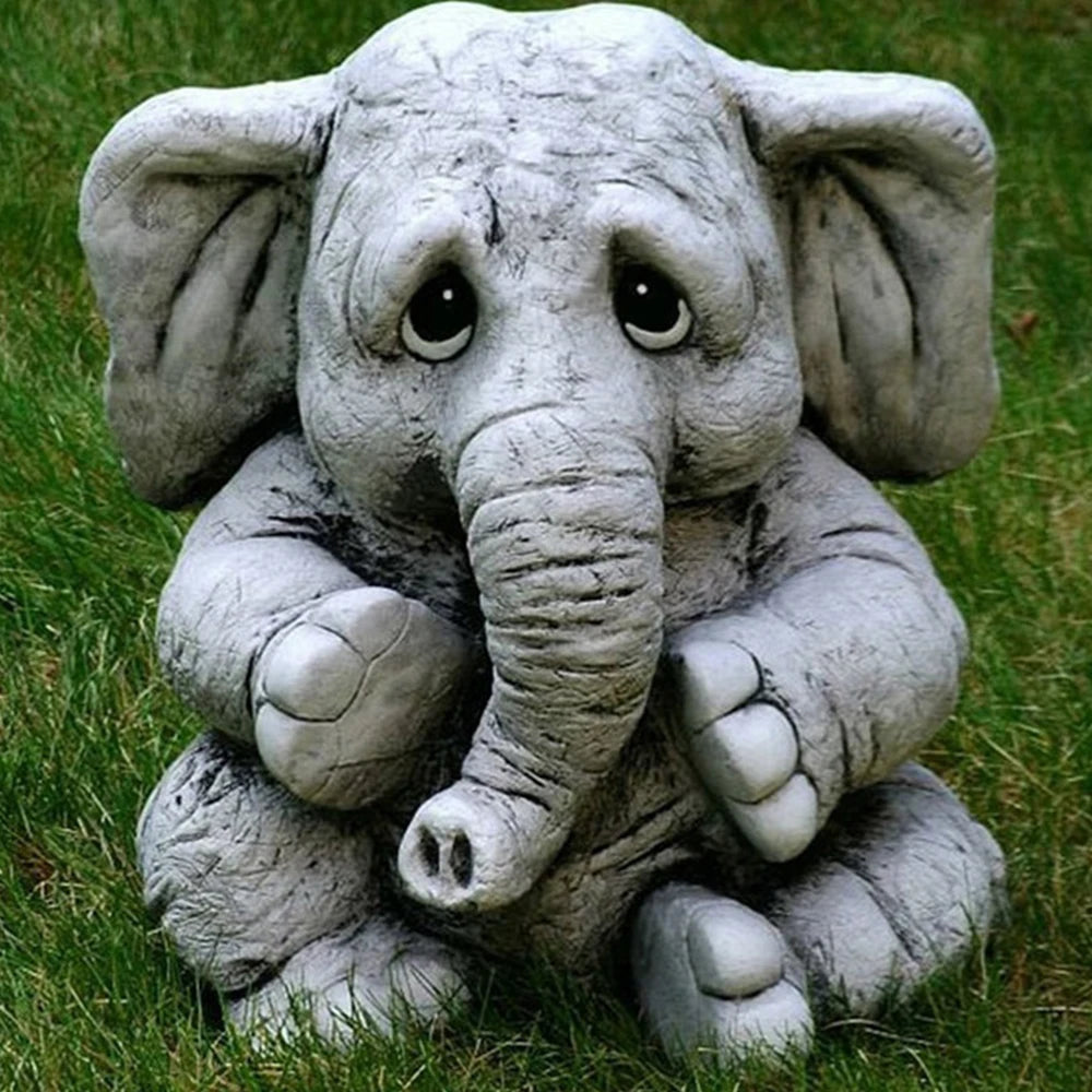 Lightweight Garden Elephant Statues