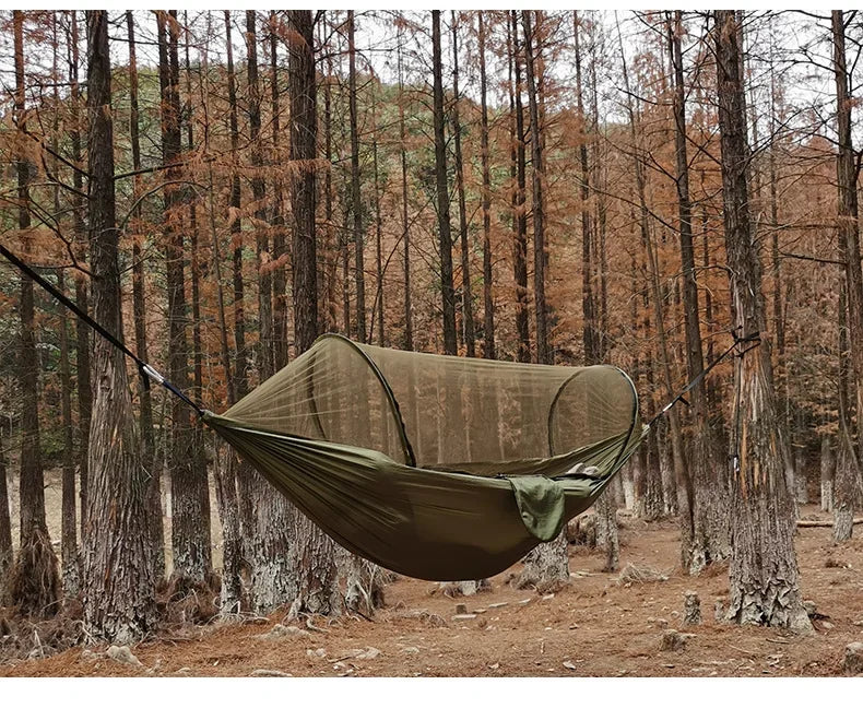 Camping Hammock with Mosquito Net (260x140cm)