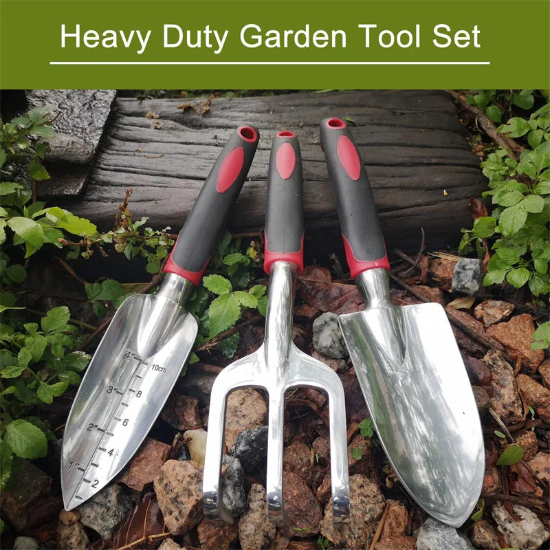 3-Piece Heavy Duty Garden Tools Set