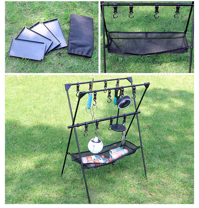 Outdoor Triangle Storage Rack