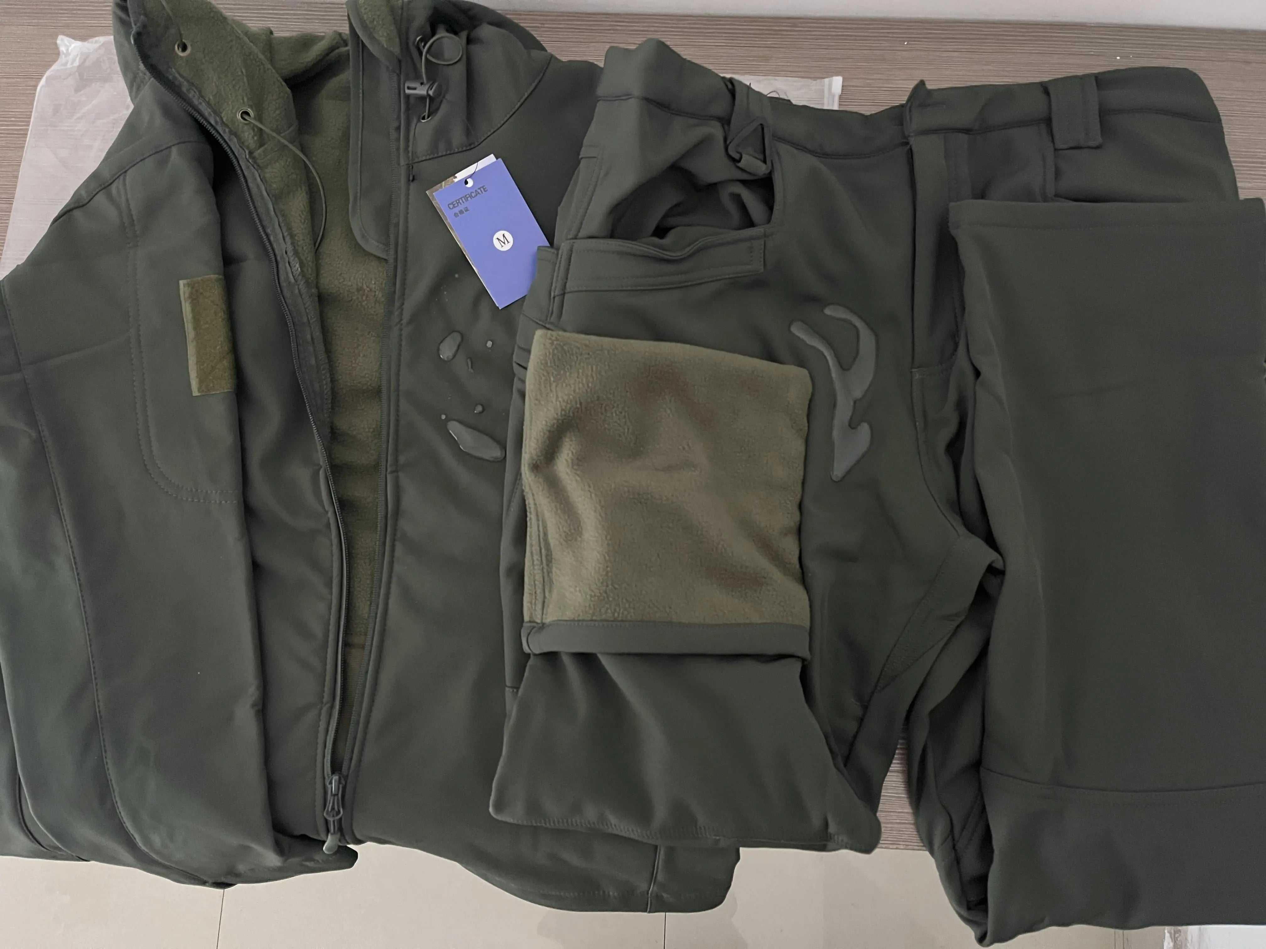 Men's Winter SoftShell Tactical Waterproof Jacket