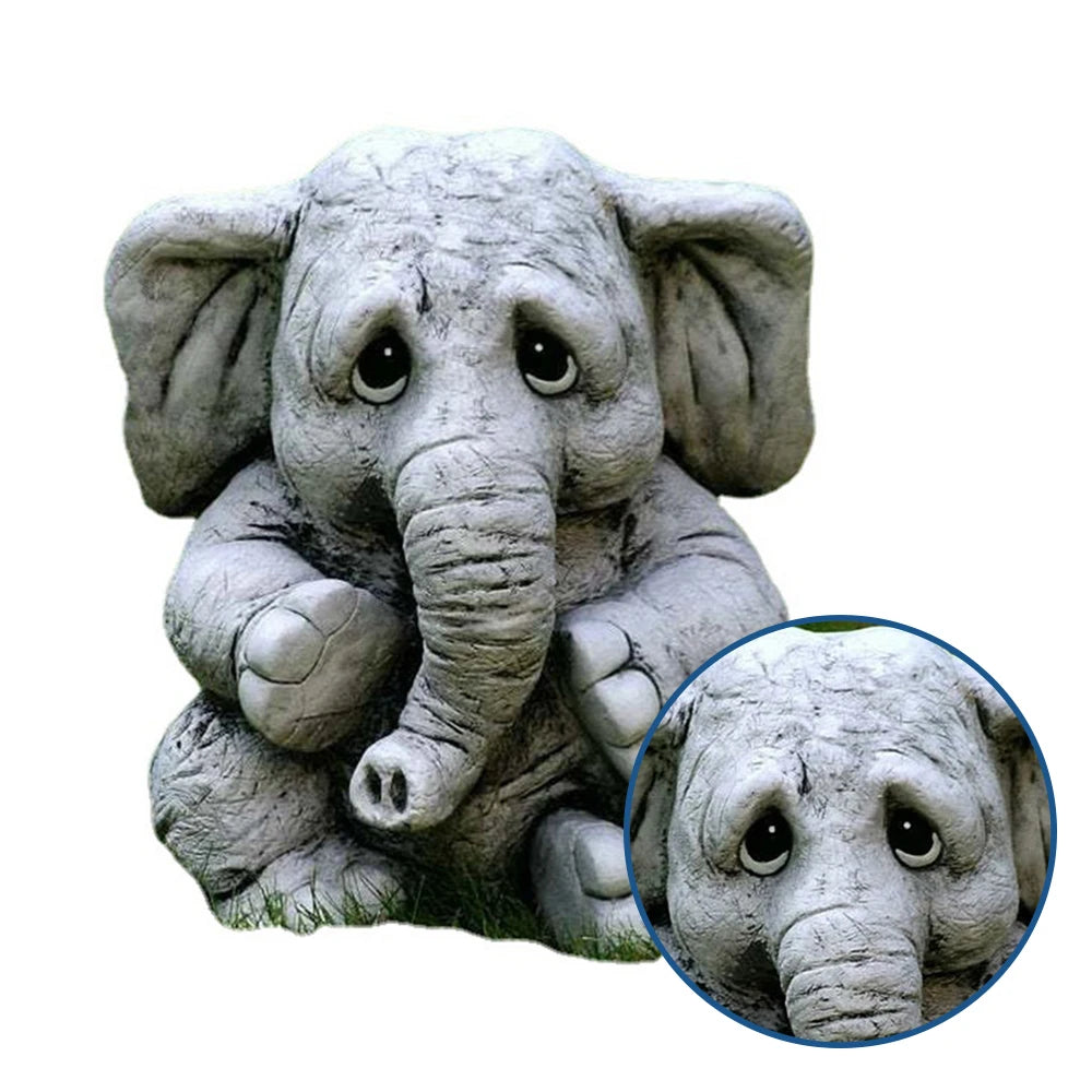 Lightweight Garden Elephant Statues