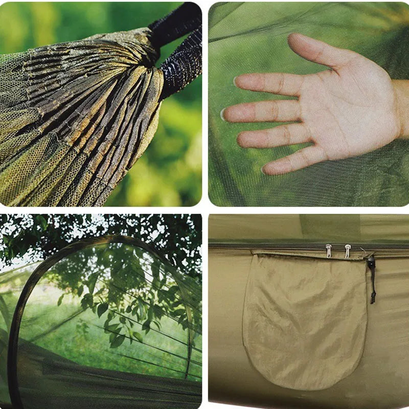 Camping Hammock with Mosquito Net (260x140cm)