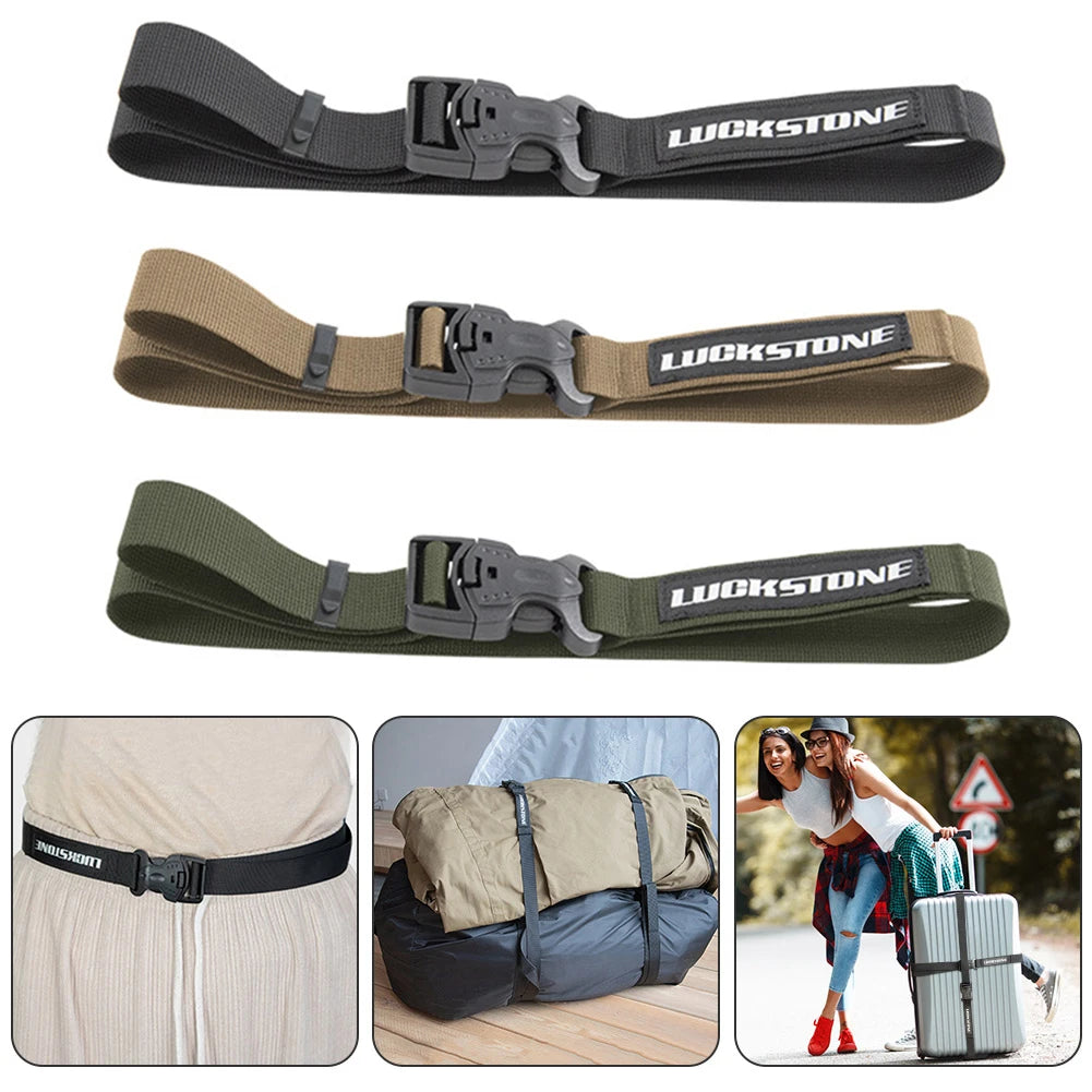 2PCS Multifunctional Travel Luggage Straps