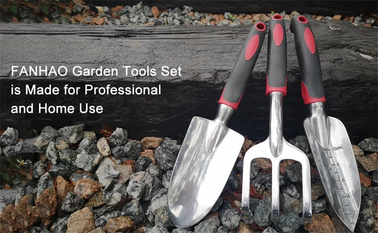 3-Piece Heavy Duty Garden Tools Set