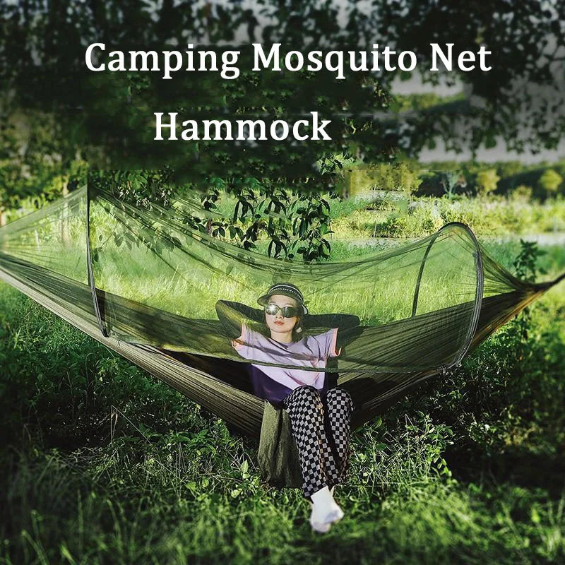 Camping Hammock with Mosquito Net (260x140cm)