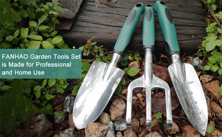 3-Piece Heavy Duty Garden Tools Set