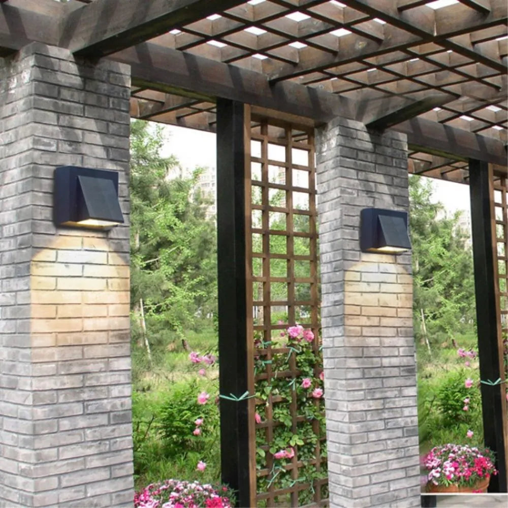 Aluminum 5W LED Wall Lamp Sconce Balcony Garden Decoration