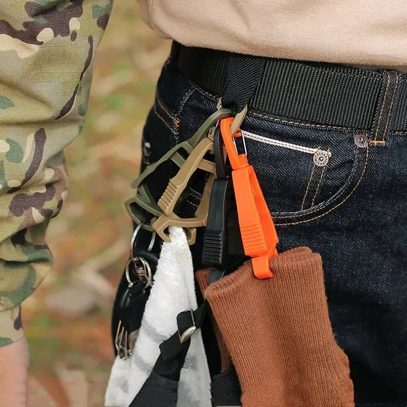 Multi-purpose Anti-drop Hook Plastic Clip Holder