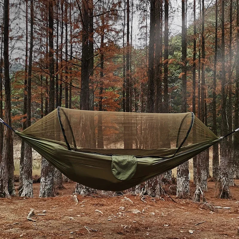 Camping Hammock with Mosquito Net (260x140cm)