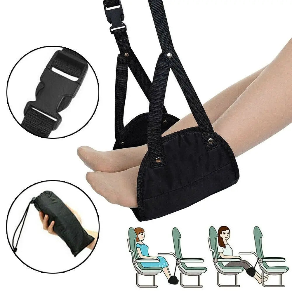 Comfy Hanger Travel Airplane Footrest Hammock