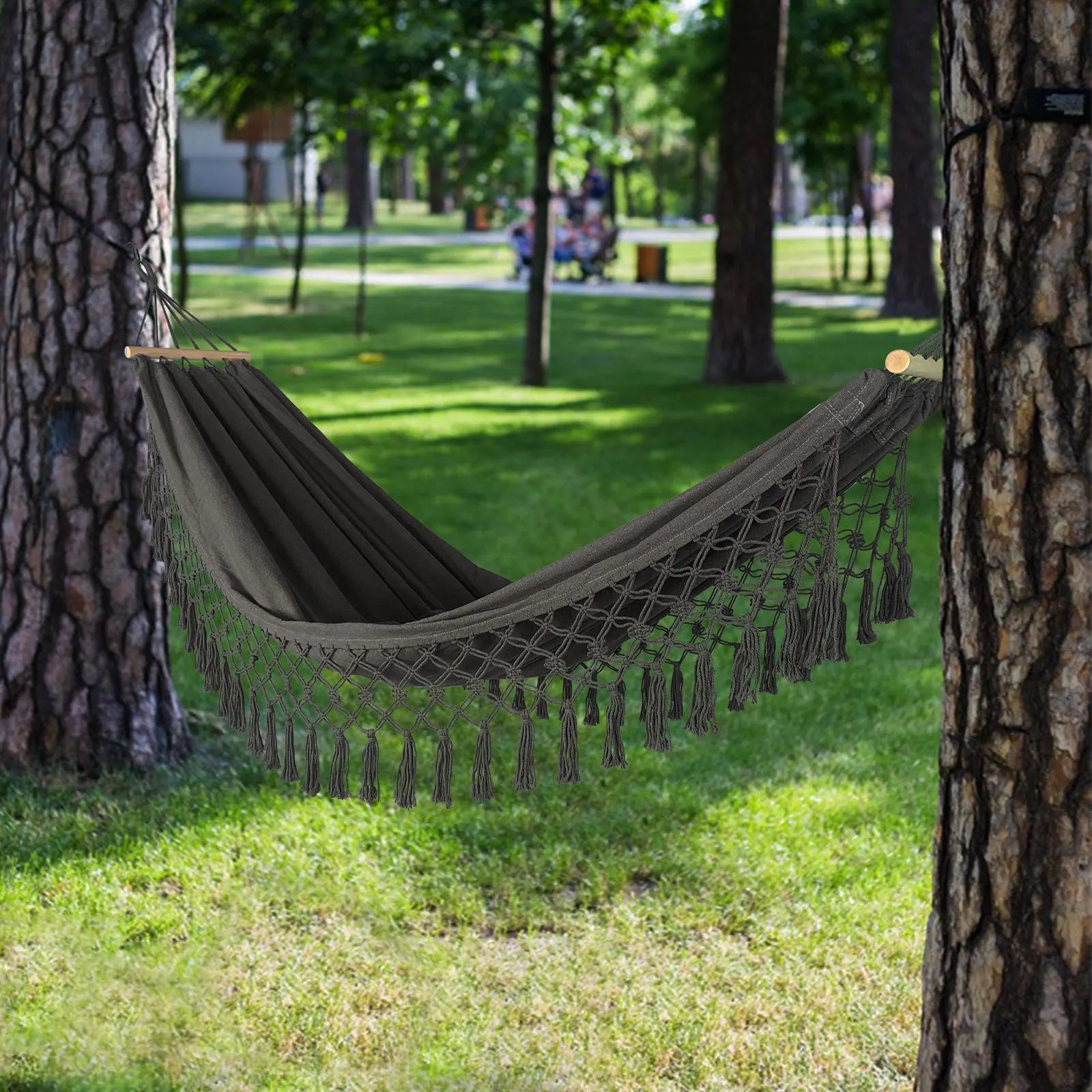 Outdoor Camping Leisure Canvas Hammock