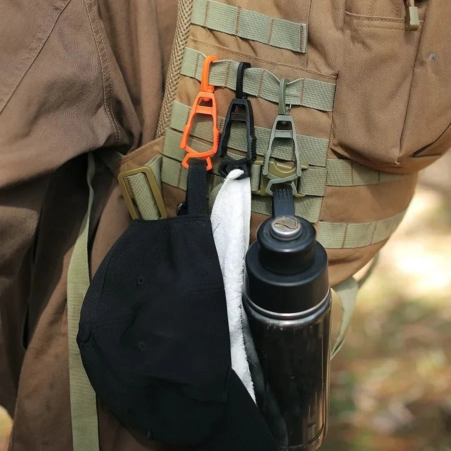 Multi-purpose Anti-drop Hook Plastic Clip Holder