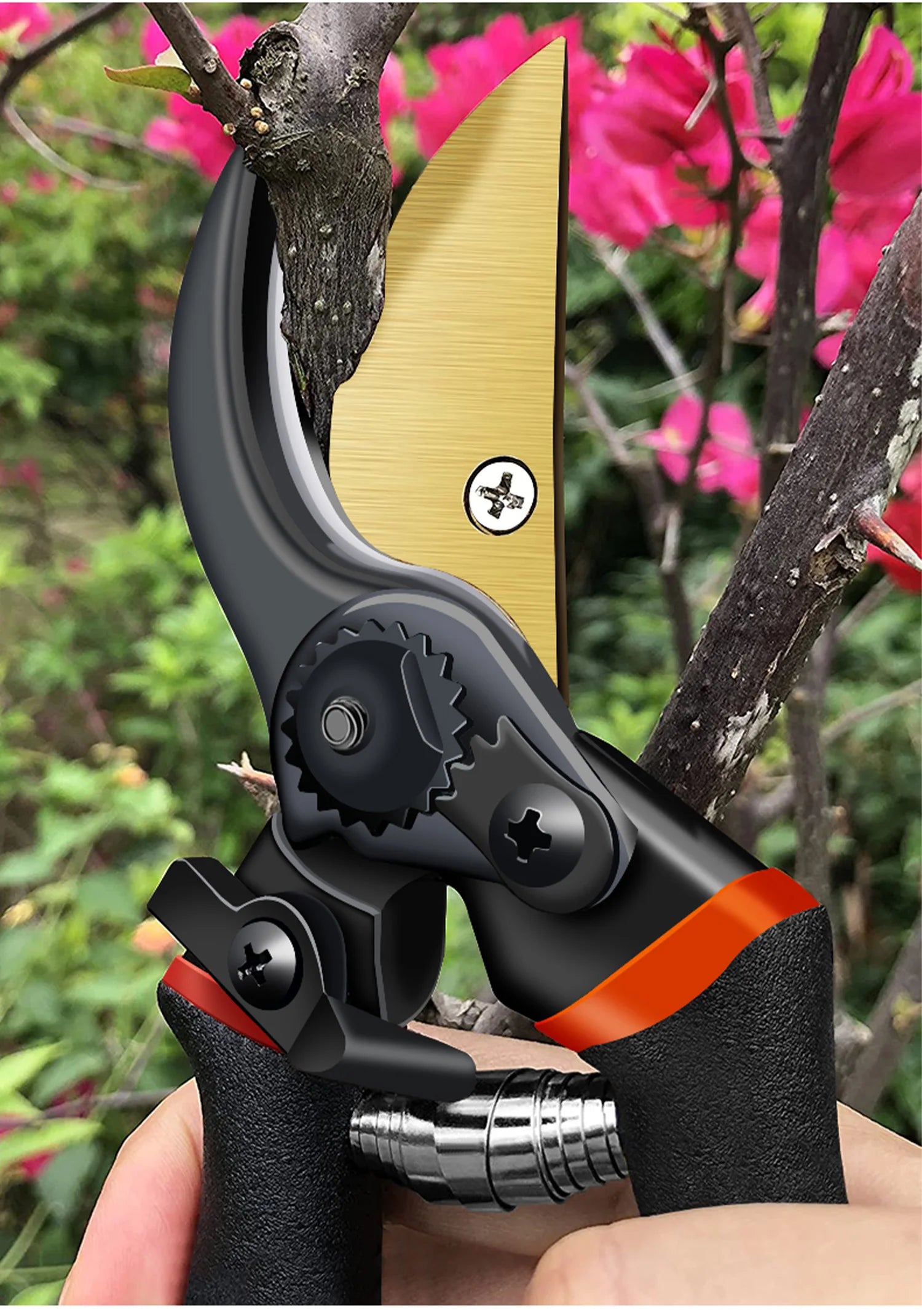 AIRAJ Heavy-Duty Garden Pruning Scissors