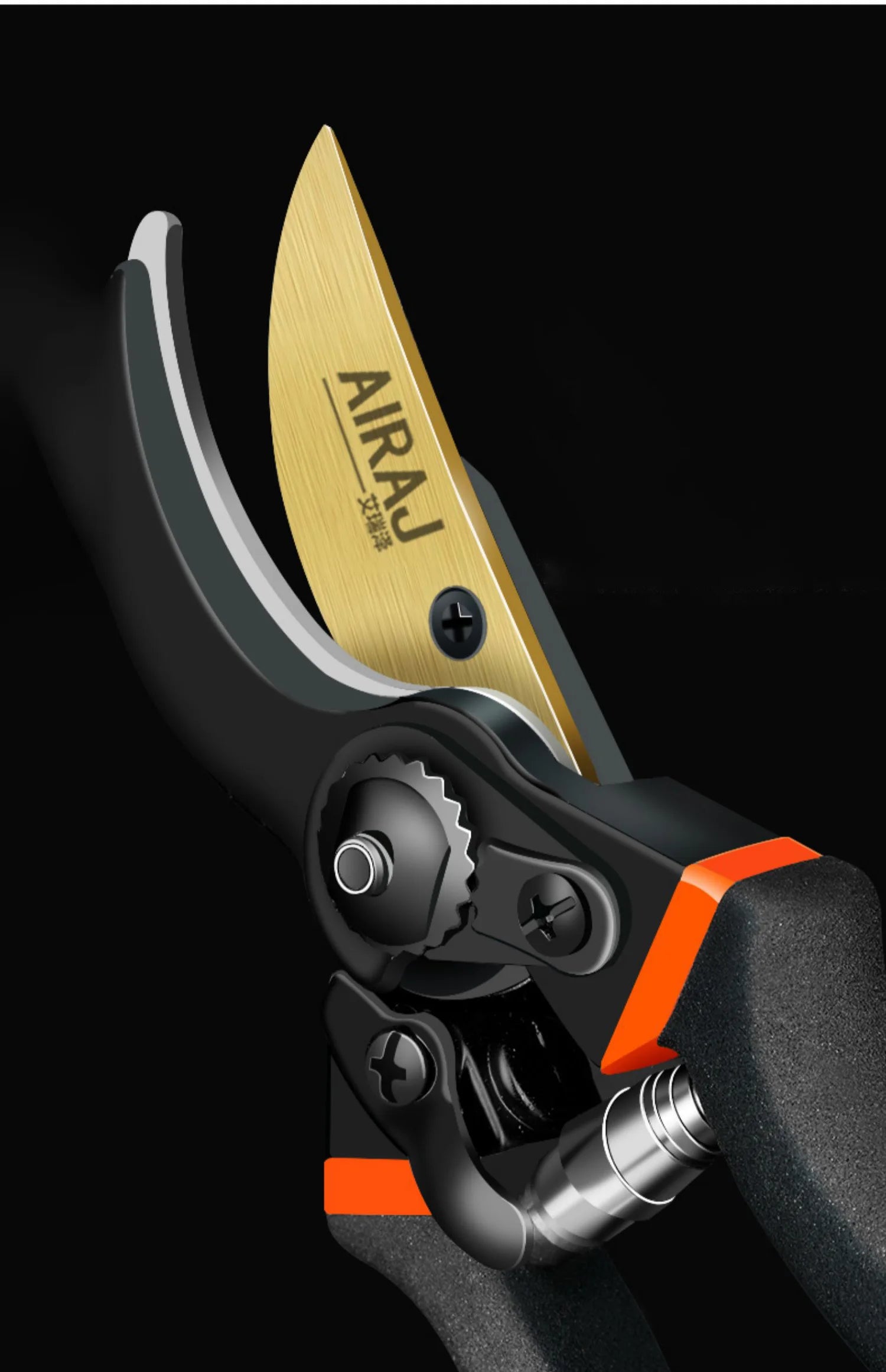 AIRAJ Heavy-Duty Garden Pruning Scissors