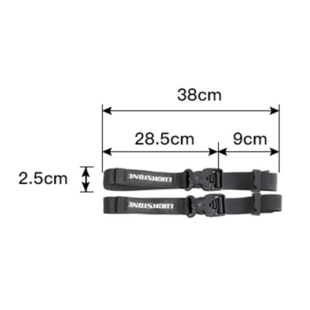 2PCS Multifunctional Travel Luggage Straps