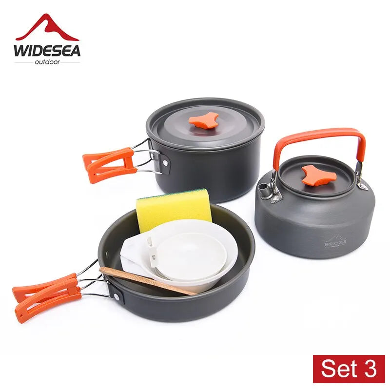 Widesea Camping Tableware Set