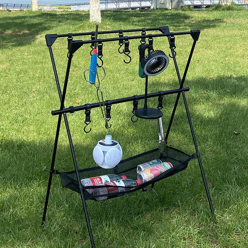 Outdoor Triangle Storage Rack