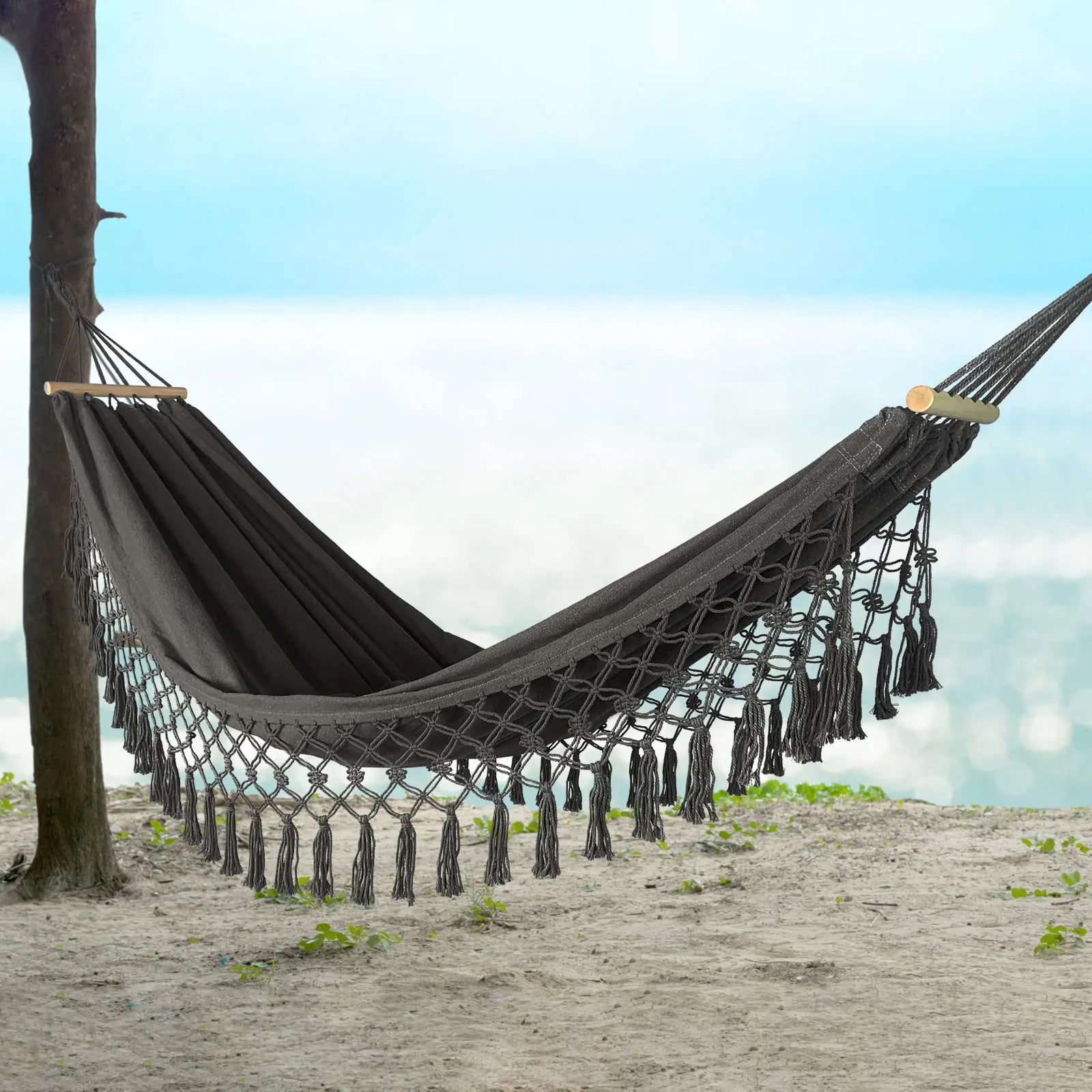 Outdoor Camping Leisure Canvas Hammock