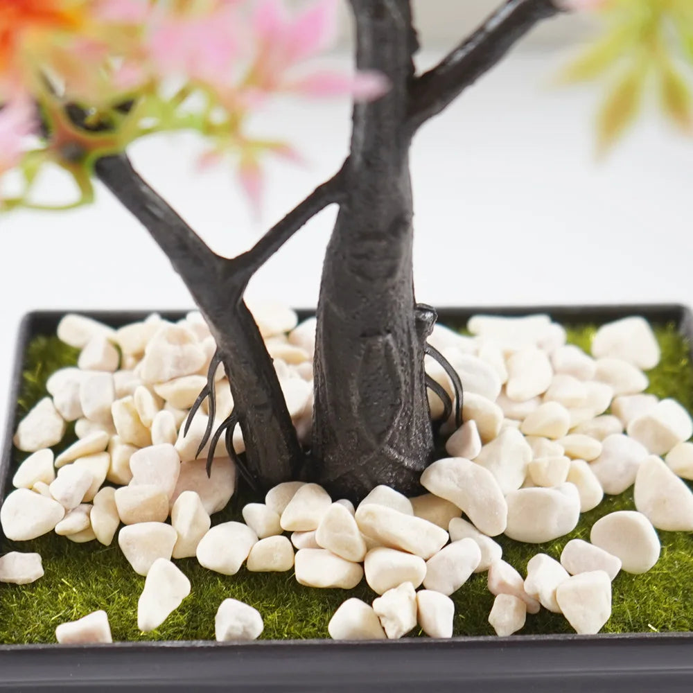 Natural Garden Pebbles Flower Bonsai Stone