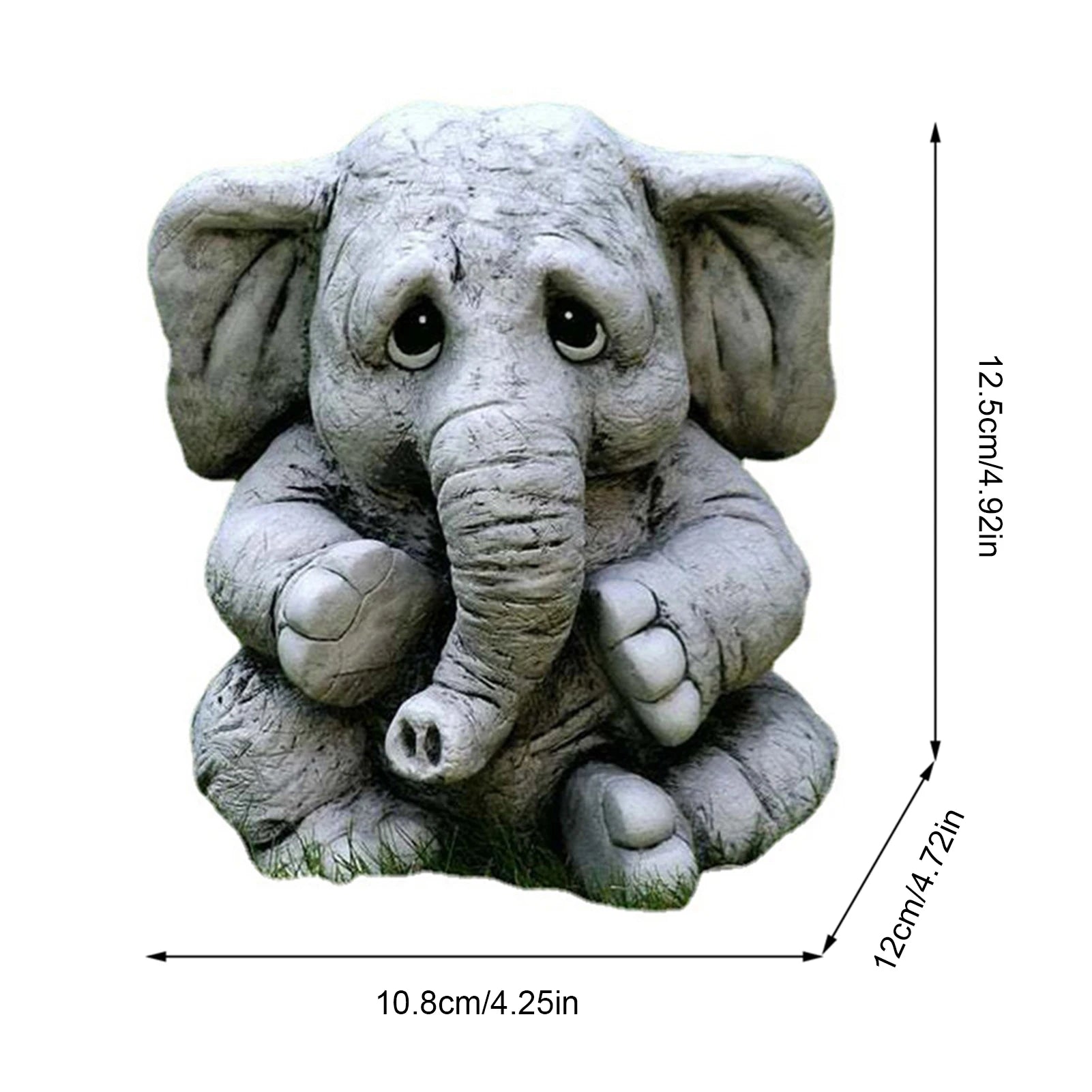 Lightweight Garden Elephant Statues