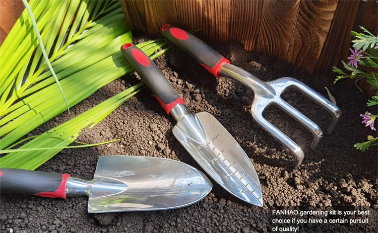 3-Piece Heavy Duty Garden Tools Set