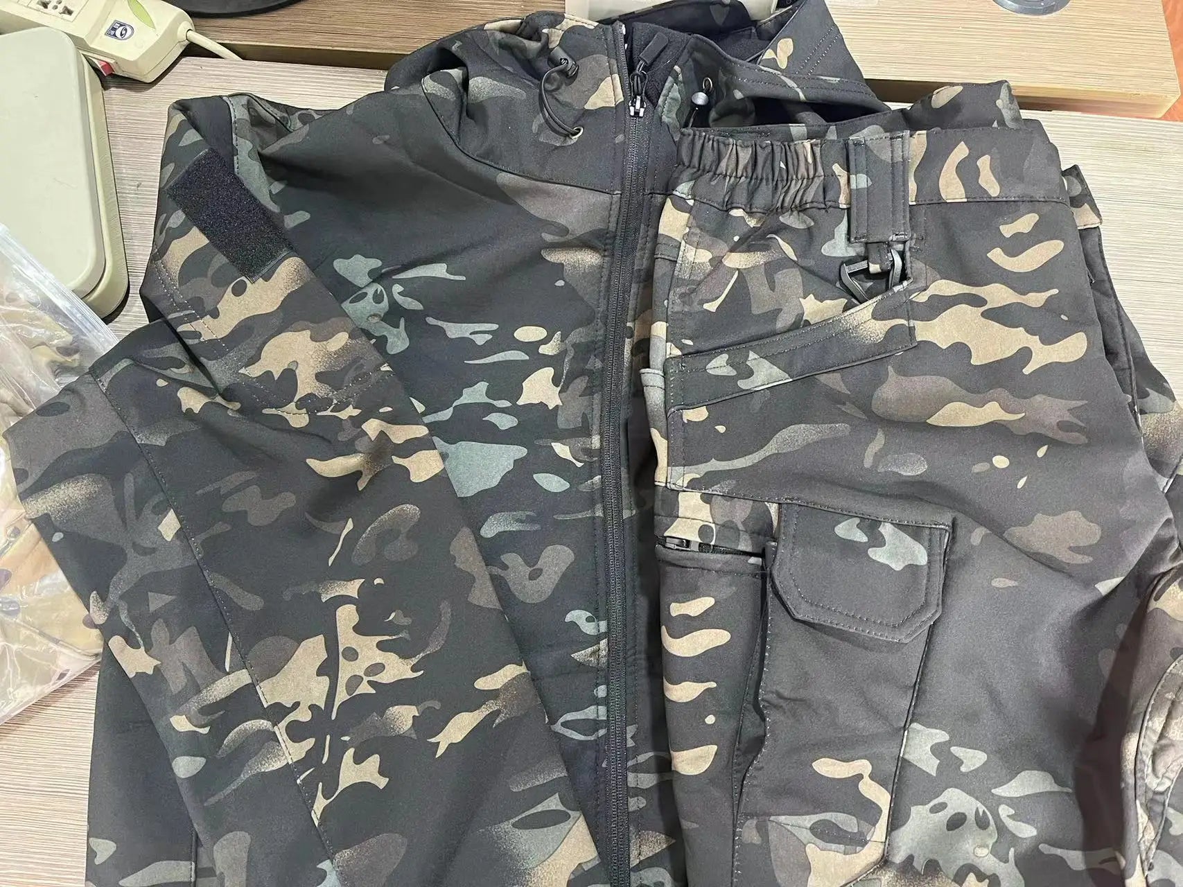 Men's Winter SoftShell Tactical Waterproof Jacket