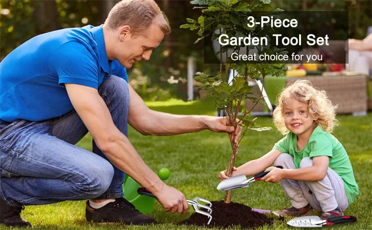 3-Piece Heavy Duty Garden Tools Set